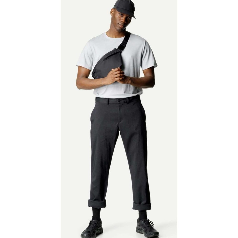 Houdini M's Aerial Chino Pants Regular Tapered Fit Black